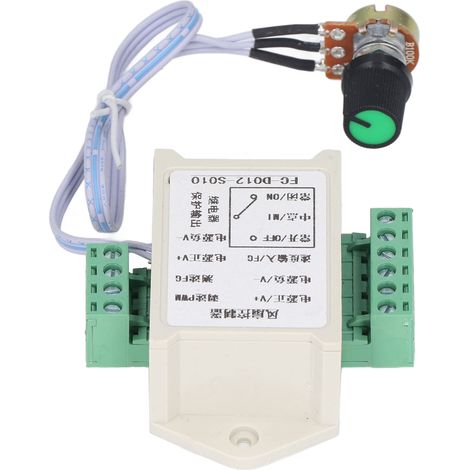 12V 4-Draht PWM Lüftersteuerung mit Motorblockierschutz und Drehzahlregler CD012S010 (1/5)