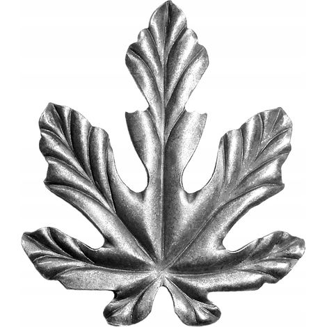 Éléments forgés moyens en acier en forme de feuille de figuier 50,185 H210XL180 2,5 mm