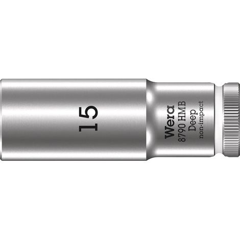 Wera 05004537001 Steckschlüsseleinsatz 15 mm 1 Stück 3/8"