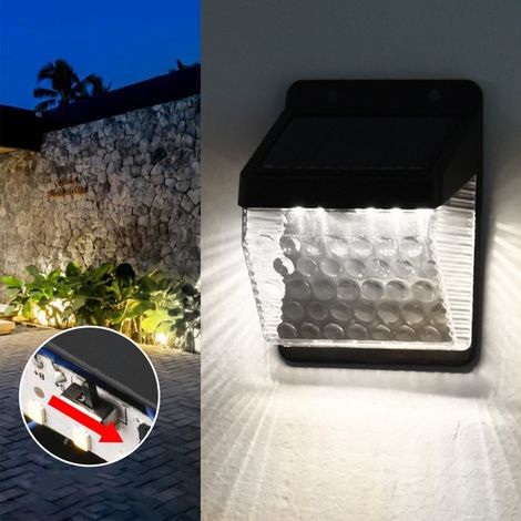 Projecteur Solaire Extérieur - Capteur De Mouvement - Étanche IP65 - 270° - 3 À 5 M De Détection - 8 À 12 H D'Autonomie - 1 Pièce (1/5)