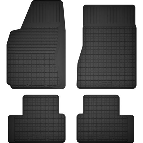 Gummifußmatten, 4er-Set, universell passend für: Renault Megane III Schrägheck, Coupé, Gran Turismo, Kombi (2008-2015)