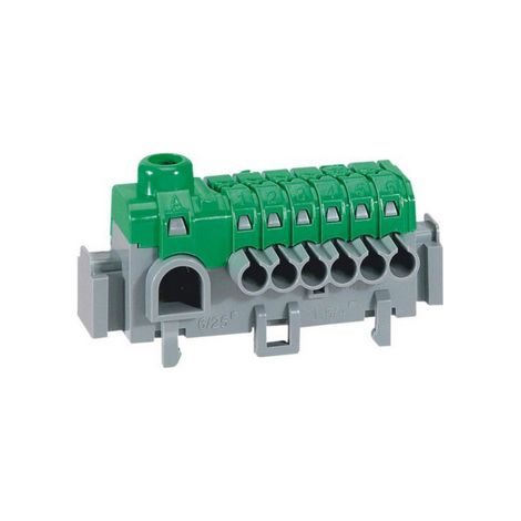 Bornier de répartition IP2X à connexion automatique universel longueur 63mm LEGRAND 005050