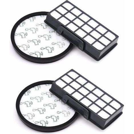 Filtres HEPA pour aspirateurs Rowenta X-Trem Power Cyclonic RO6984EA RO6941EA RO6963EA RO6921EA RO6971EA RO6993EA (modèle RO69XX), accessoires pour filtres de rechange ZR006001 (paquet de 2) (1/5)