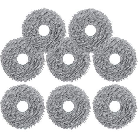 8er-Pack Wischmopp-Pads für Roborock Q Revo/Qrevo Pro/Qrevo S/Qrevo MaxV/Qrevo Plus, weiche Mikrofaser-Ersatztücher (1/5)