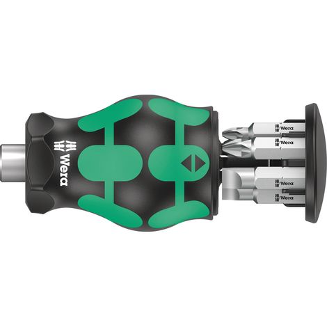 Tournevis multi-embouts Wera noir 65 mm compact (1/5)