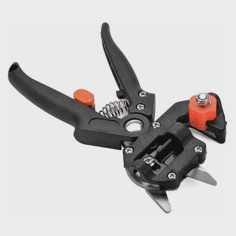 2-in-1 Veredelungsset mit Gartenschere für Obstbäume und Astschnitt