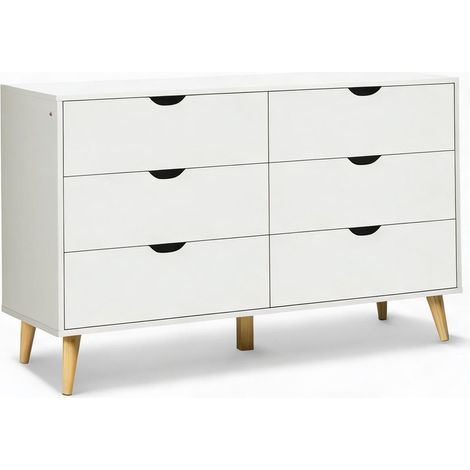 Table de chevet blanco en pB Pino 120 x 40 x 76 cm (1/5)