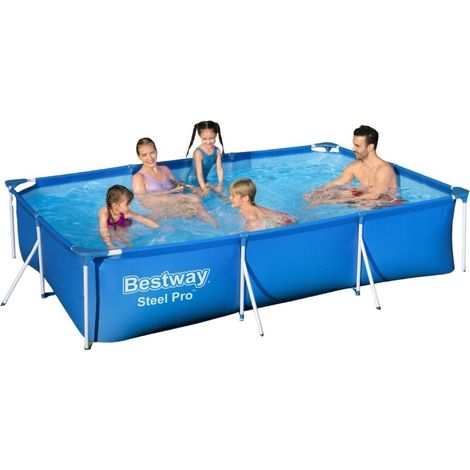 Bestway Steel Pro Swimming Pool mit Stahlrahmen 300x201x66 cm 56404 (1/4)