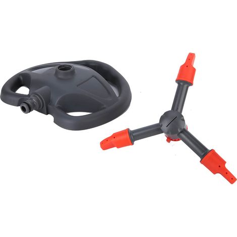 Arroseur Rotatif 360 Degrés - Triple Buse En Plastique PP - Pour Jardin Et Serre - 1 Pièce (1/5)