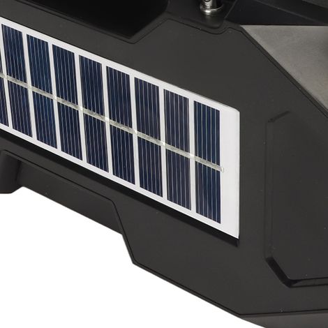 Enceinte Bluetooth Solaire Portable avec Radio FM, Support Téléphone et Lecteur de Carte pour Voyages Extérieurs (1/5)