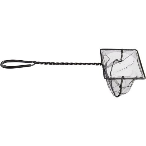 Lntyq Epuisette pour aquarium Noir 10 cm