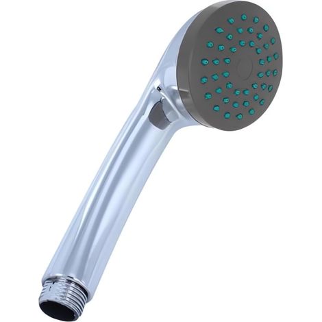 CSPARKV Universal Classic Shower Head - Single Function Shower Head Chrome Color - Easy to Use 1 Jet Hand Shower (1/4)