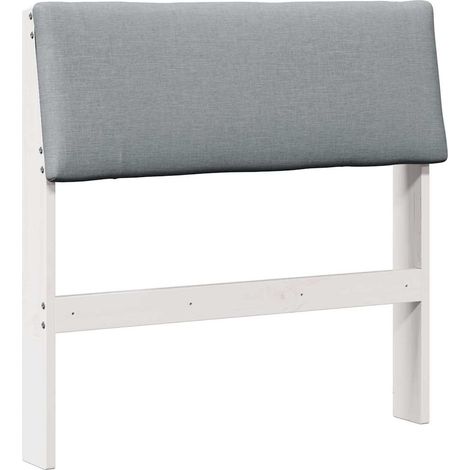 Maison Exclusive - Gepolstertes Kopfteil Hellgrau 80 cm Massives