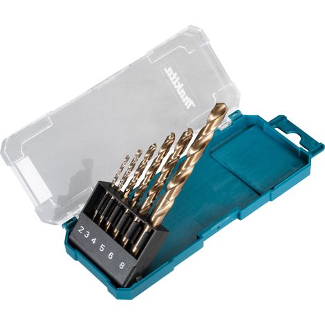 MAKITA D-75758 (6pc) Drill bit kit 2-8mm