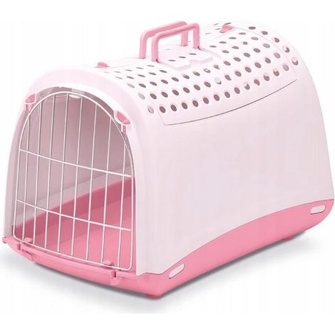 imac Linus Cabrio Transporter für kleine Tiere pink
