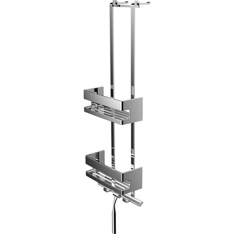 emco system2 estante de puerta, 2 cestas profundas, ducha