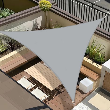 UMI Voile d'ombrage Imperméable Carré 3x3m Toile Ombrage PES avec 95% Protection UV pour Jardin Terrasse Balcon Patio Extérieur - Anthracite