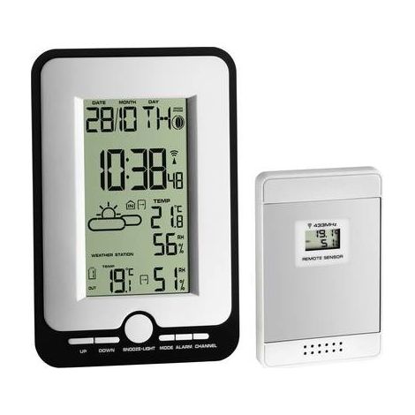 TFA Dostmann MULTY 35.1134.10 Stazione meteo digitale senza fili Numero di sensori max. 3