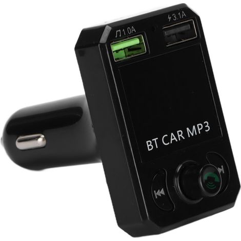 Geeignet für FM-Transmitter im Auto, innovativer HiFi-Musikplayer mit zwei USB-Ladeanschlüssen.