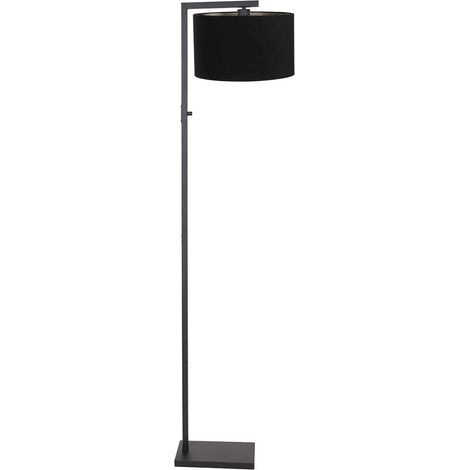 Steinhauer - stehlampe - Stang - schwarz - leinen metall stoff - (1/5)