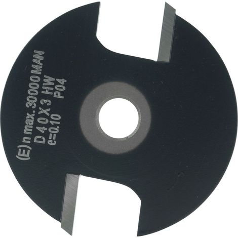 ENT Scheibennutfräser 3mm Fräser zum Nuten und Schlitzen - ohne Frässpindel, HW