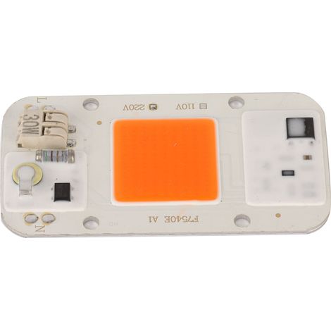 220V Hochdruck-Lichtquelle ohne Treiber, 30W LED-Chip, integrierte Lampe für Pflanzenwachstumslicht, Vollspektrum (1/5)