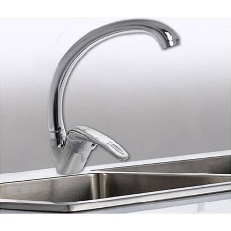 Vtizikl Rubinetto Da Cucina Miscelatore Da Lavello Monocomando Ottone Cromato 52845a - (1/2)