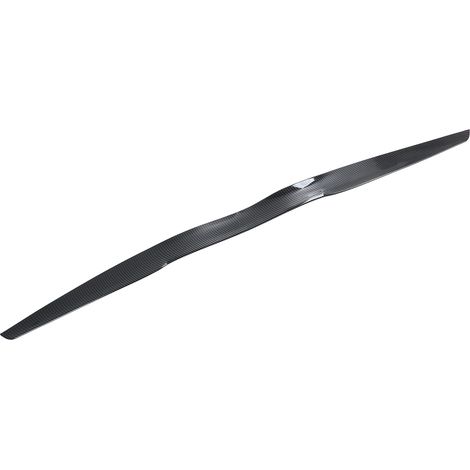 Heckspoiler 45 Zoll, glänzende Carbonfaser-Optik, Heckklappenspoiler, Heckklappenlippe, Zierleiste, universell passend (1/5)