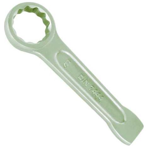 Llave de estrella plana de golpe de titanio 17 mm ALYCO