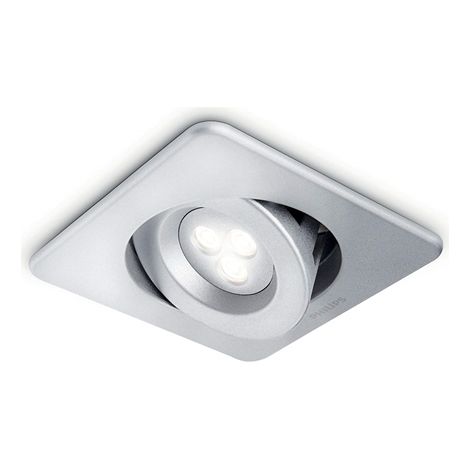 Ixion Ixion - Spot singolo incasso LED quadrato alluminio orientabile 12 cm