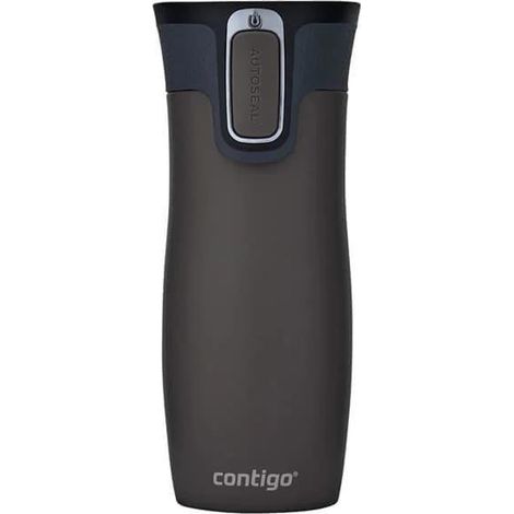 Contigo West Loop 2.0 Becher Grau Metall 470 ml