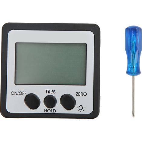 Digitaler Neigungsmesser mit Hintergrundbeleuchtung, magnetischem 4x90°-Winkelmesser, elektronischem Winkelmesser, IP54 wasserdichter Winkelmesser (1/5)