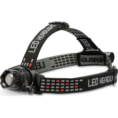 Lampe frontale STAK 10W 900 lumens, rechargeable et avec zoom KAIZER (1/3)