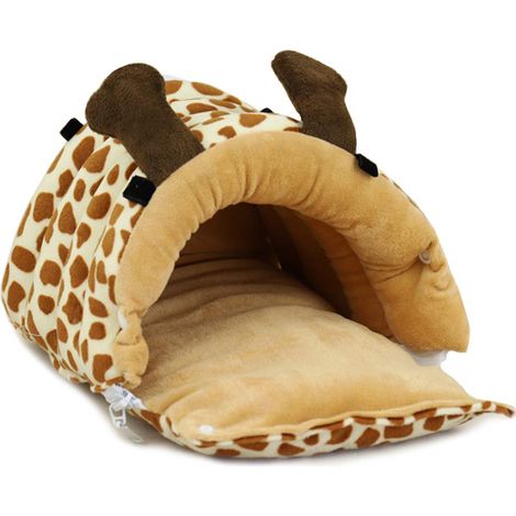 Lot de 2 hamacs en peluche pour rongeurs, nid mignon pour hamster, cochon d'Inde, écureuil, furet, chinchilla, cerf. (1/4)