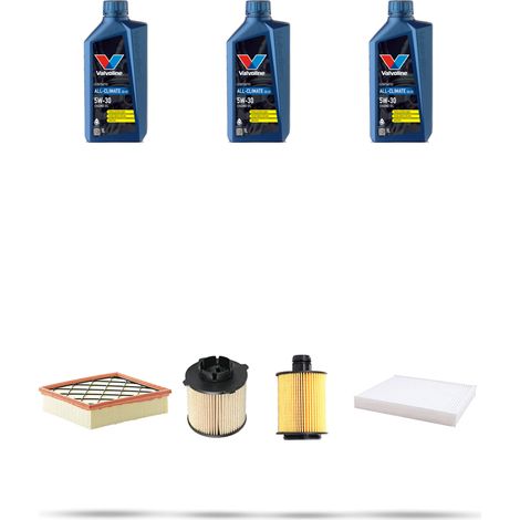 Kit tagliando 4 FILTRI e 3L OLIO compatibile con Opel Astra J ,GTC,SW 1.3 Cdti 70kw Dal 2009 (1/5)