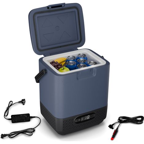 Klarstein SwiftFrost 12L Frigo portatile 12V/230V Fino a -20 °C Compressore 2 livelli di potenza Display a LED
