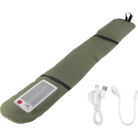 Lampe solaire gonflable magnétique pour tente de camping, lampe USB pour tente de camping extérieure (1/5)