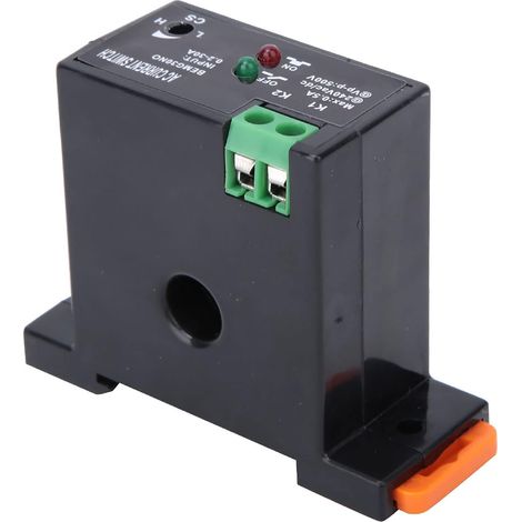 Interrupteur de détection de courant alternatif 40 400Hz ignifuge haute fiabilité 0 . 2 30A interrupteur de détection auto alimenté montage sur Rail DIN pour(Normally open) (1/5)