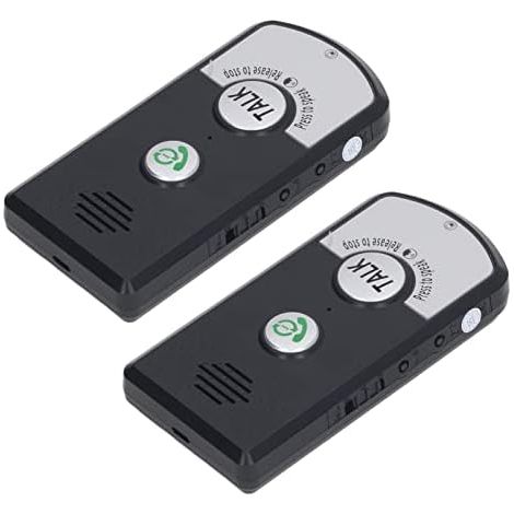 Sonnettes D'Interphone sans Fil, Portables Bidirectionnelles Sonnette D'Interphone Vocal pour la Maison Intercommunicateur Interphone Vocal sans Fil, Longue Distance (1/5)