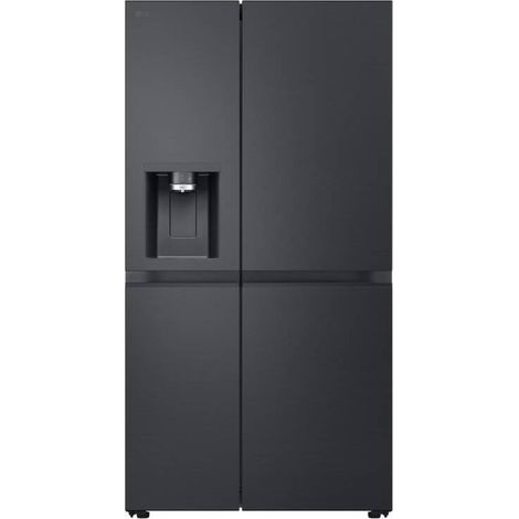 LG GSLE91EVAC frigorifero side-by-side Libera installazione 628 L C Nero (1/5)