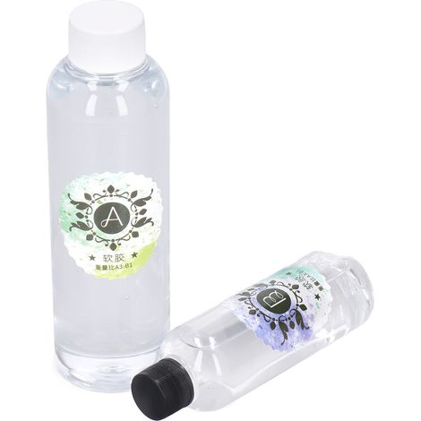 Colle époxy transparente (résine AB) pour moulage artistique, accessoires, coques de téléphone et artisanat. (1/5)