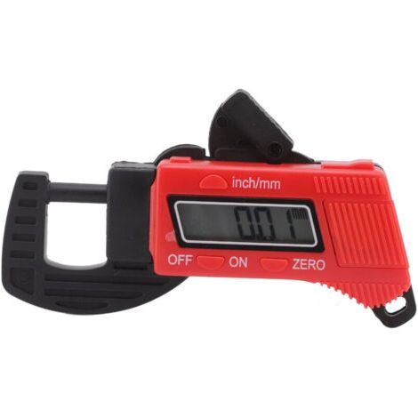 Digital Dickenmessung 0–12,7 mm, hochpräziser Messgerät mit LCD-Anzeige (1/4)