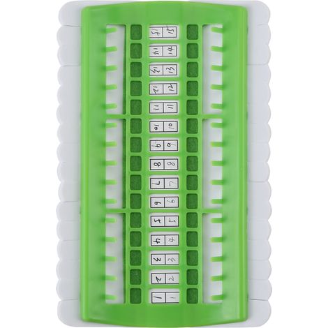 Porte-aiguilles à broder à 30 positions, organisateur de fils à broder, outils de couture, vert (1/5)