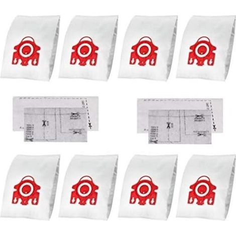 Sacs d'aspirateur Miele FJM Sacs à Poussière de Rechange 3D Efficiency Pour Aspirateurs Miele (2 filtres de moter includes) H230 (1/4)