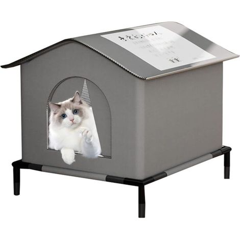 Maison d'extérieur pour chat (1/5)