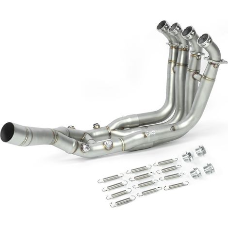 Tuyau de liaison avant d'échappement en acier inoxydable, 5 pièces, meilleur remplacement résistant à la chaleur pour S1000R S1000RR