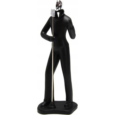 Dekorative Figur mit Mikrofon (1/5)