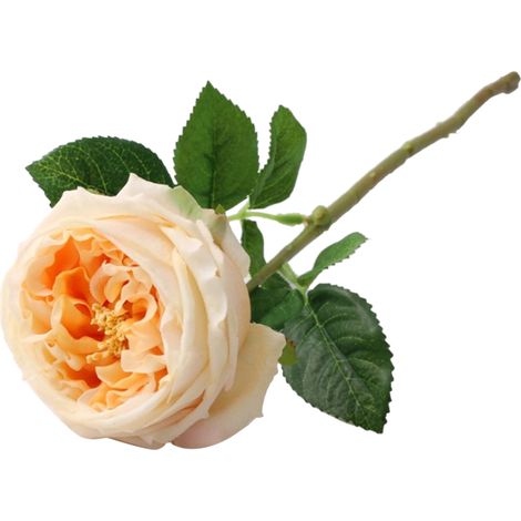 Rose Artificielle Tige Longue En Soie Pour Décoration Mariage Fête Maison Lot De 12 (1/2)