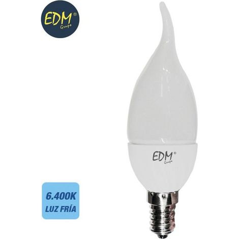 Böhmische LED-Kerzenlampe E14 5 W 400 lm 6400 K Kaltlicht ø3,8 x 12,5 cm EDM