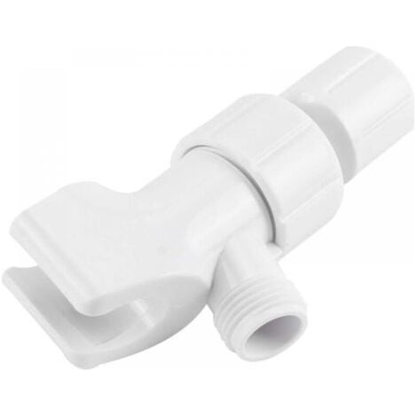pommeau de douche, support de pommeau de douche universel, adaptateur de support de douche à main réglable, inverseur de douche, accessoires de salle de bain, galvanoplastie (1/5)
